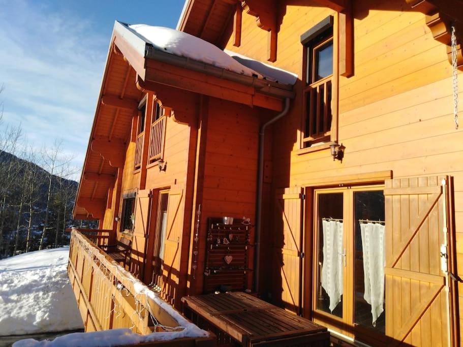 Sejour En Famille Dans Un Chalet Cosy! Villa Briançon Buitenkant foto