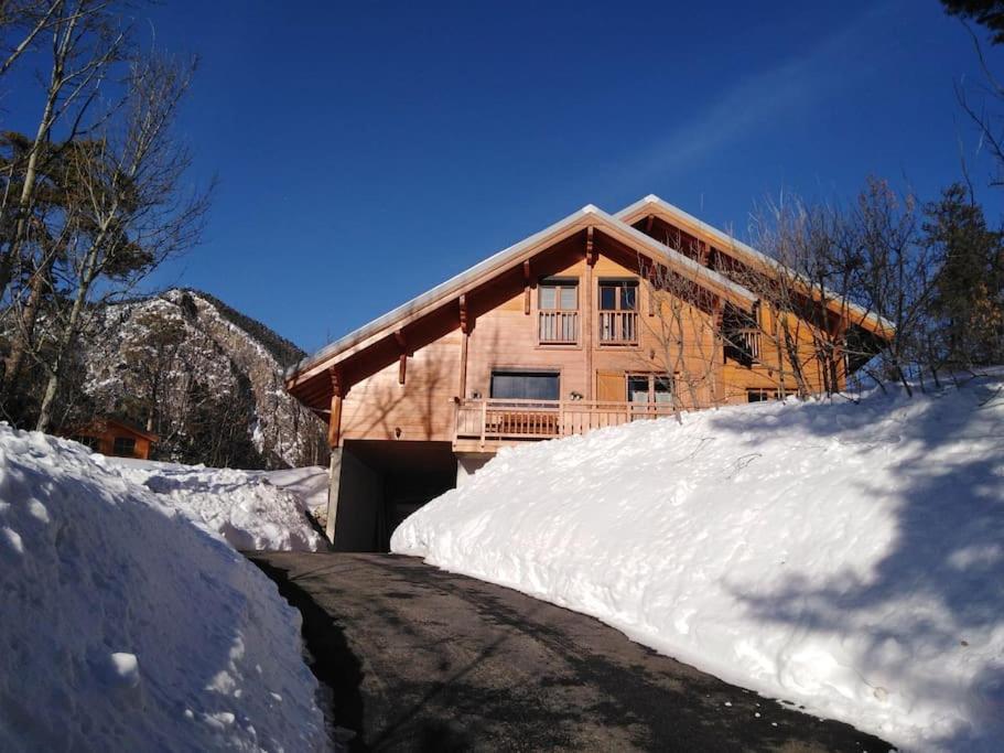 Sejour En Famille Dans Un Chalet Cosy! Villa Briançon Buitenkant foto